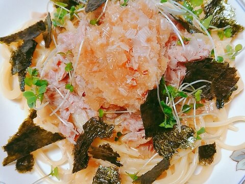 簡単♪大根おろしとツナの和風パスタ